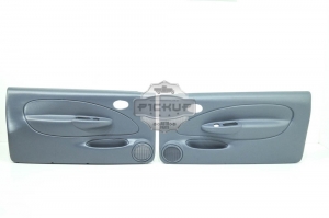 Kit Forro Porta Fiesta Courier 2003 / 2008 2p Elé com Tela