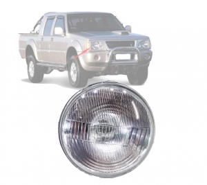 Bloco Optico Farol L200 Grande (180mm) Lado Direito 99/04