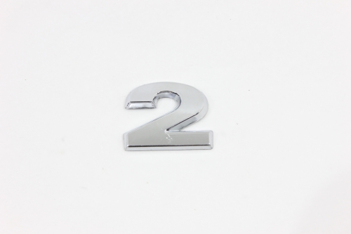 Emblema '2' Vw 15/... Cromado
