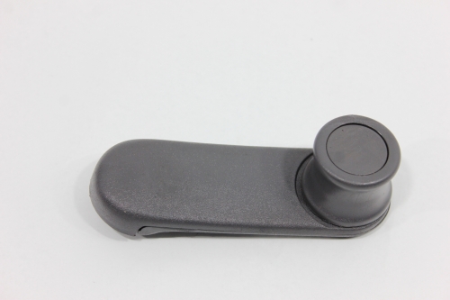 Manivela Vidro Plastica Mb 709/909 Cinza