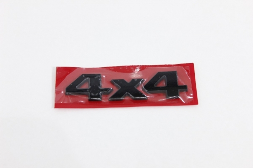 Emblema "4x4" Toro 16/... Preto