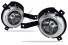 Farol Auxiliar L200 Triton Hpe 07/10 (Kit)