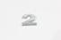 Emblema '2' Vw 15/... Cromado