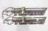 Emblema '4x4 Turbo Intercooler' Hilux 05/08 (Sport Inox)