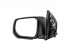 Kit Retrovisor S10 13/... Fixo Preto  Metagal 2 Peças