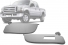 Kit Quebra-sol F-250 F-350 F-4000 99/10 Original (C/  Espelho) 2 Peças