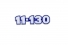 Emblema '11-130' Grande Resinado 1981 / 1989