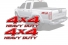 Emblema '4x4 Heavy Duty' Frontier 03/07 (Par)