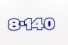 Kit Emblema 8-140 Resinado 5 Peças