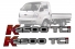 Emblema 'K2500 Tci' Bongo .../11