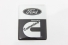 Emblema 'Cummins Caminhões Ford' F-4000 99/18 Cargo Novo