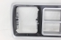 Grade Frontal F-1000 a F-4000 .../92 Kj Prata (Friso Preto)